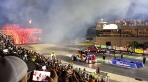 Jet Truck (Bob Motz) Catches Wall on Fire at Summit Motorsports Park 2019 INSANE!
