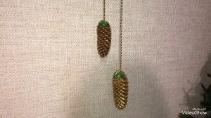 Новогодние часы. Поделка в школу