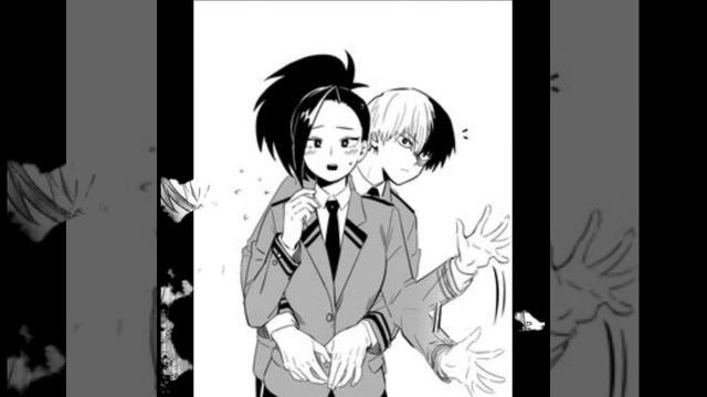 Momo Yaoyorozu x Shoto Todoroki