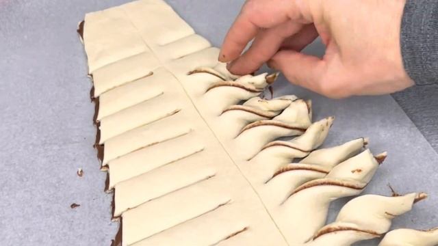 Новогодняя выпечка к чаю « Ёлка » | Simple Christmas bakery “ Christmas tree ” ?