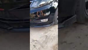 Сплиттер переднего бампера KIA Rio 3 (2015-2017) | KIA RIO 3 Splitter on Front Bumper (2)