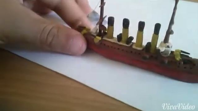 Броне палубный крейсер" Варягъ" из пластилина ,самая крутая поделка на канале смотреть онлайн
