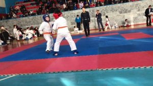 Соревнования по каратэ 7 лет свыше 30 кг