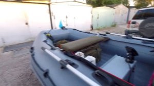 Тюнинг и испытание лодки пвх Адмирал 410 нднд