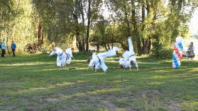 Выступление черлидеров на гонках лодках драконах 10 Сентября 2020