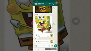 Переписка с Губкой Бобом