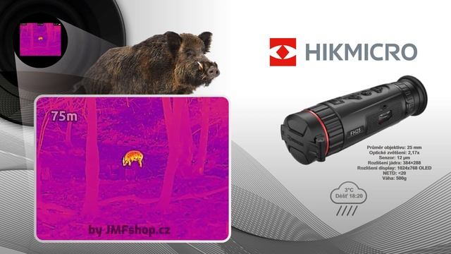 HIKMICRO FALCON FH25 - Divočák - Wildboar смотреть онлайн