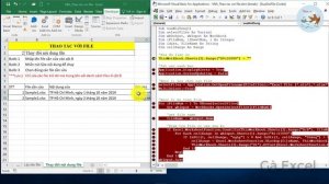 Lập trình VBA trong Excel cho người mới bắt đầu | #06 làm việc với File và Folder