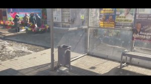 71-412! Омск,трамвай 8 от Казачьего рынка до Лизы Чайкиной