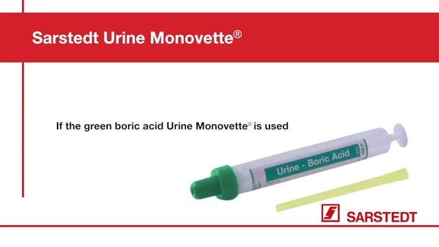 Urine collection: Instruction for hygenic urine collection with the Urine Monovette® смотреть онлайн