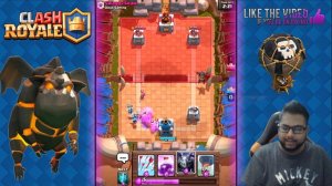 EASY 3 Crown Deck! Clash Royale - INSANE LavaLoon Clone Rage!