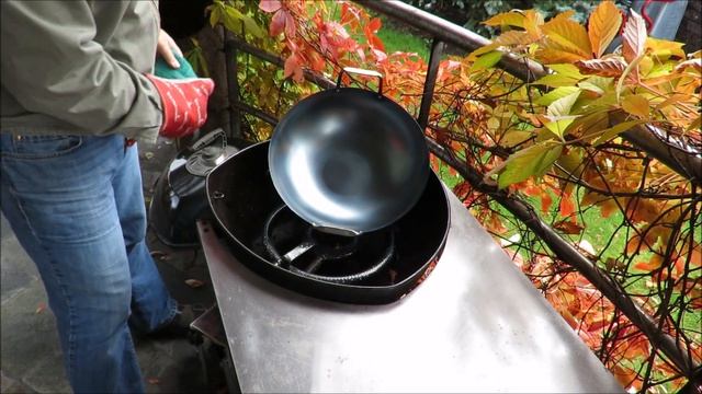 WOK seasoning Готовим стальной ВОК к использованию правильно... Вячеслав Черных представляют