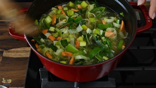 Diese Lauch-Suppe ist ein vergessener Schatz! Haben Sie jemals so gute Suppe gekocht?