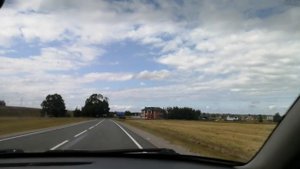 Август 2019г. Калининград. Едем в Матросово смотреть участок.
