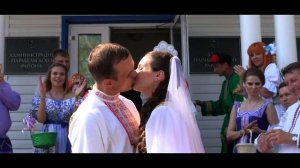 Свадьба в русском стиле Наша деревенская свадьба в русском стиле