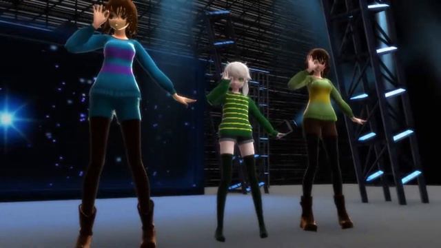 undertale mmd смотреть онлайн