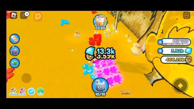 РАЗДАЧА ГЕМОВ В PET SIMULATOR X В ROBLOX ЖДЁМ ОБНОВУ! смотреть онлайн