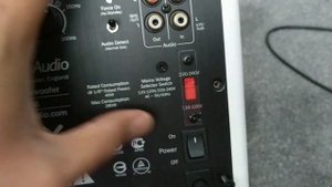 Cambridge Audio MINX X200 active powered home theatre surround sound subwoofer speaker