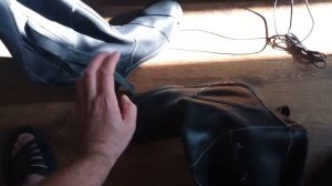 Краткий обзор кожаных рабочих сапогов РОСПЕЙС Темп Профи с МП часть 1 Review Boots