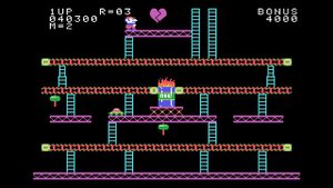 Donkey Kong Coleco ADAM Computer Gameplay ColecoVision Play Through