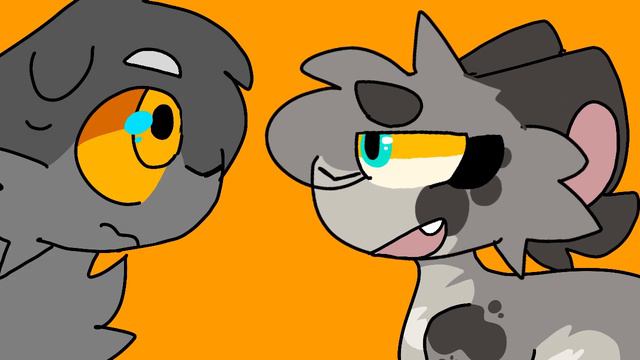 Tangled Up ||animation meme|| Warrior cats/Коты воители (Серебрянка, Крутобок)