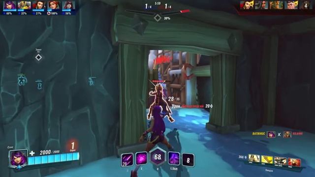 Скай на максималках Paladins