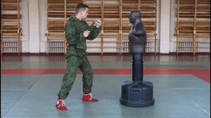 Упражнение 28. Режущие удары ножом (НФП-2009)