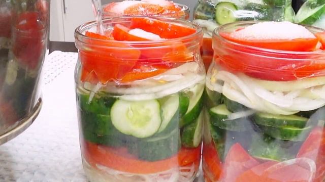 слоеный салат на зиму смотреть онлайн