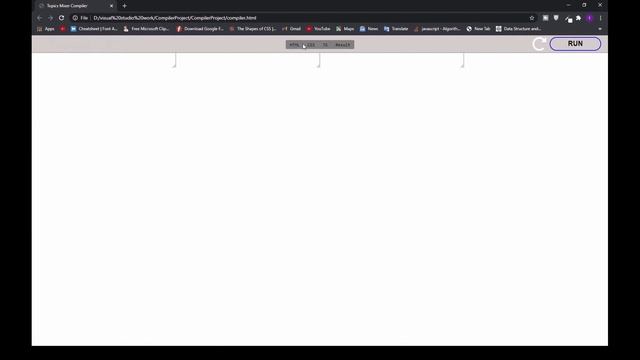 Making our own code editor coding: HTML/CSS/JS # 2{Beginner}