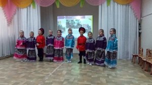 Казачий хор. Юные артисты. Вечер Казаков в детском саду. 2023 год