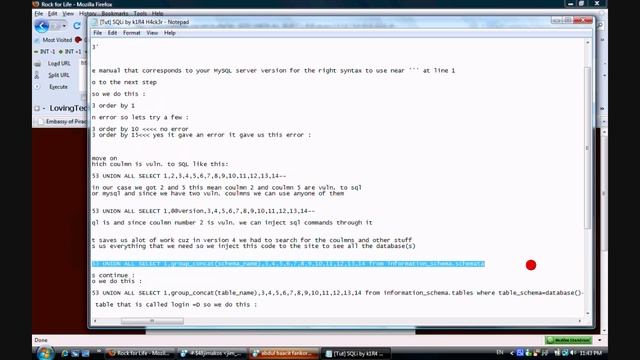 SQL Injection