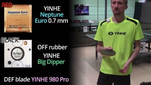 Neptune EURO 0.7 mm от YINHE (Milkyway) - начинаем тест и сравнение с обычным Neptune