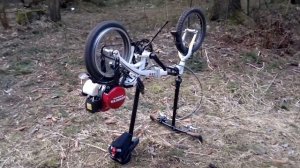 Мотовелосипед Комета с мотором ХондаGX35