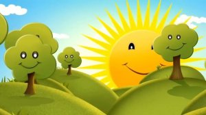 футаж Красивый детский фон