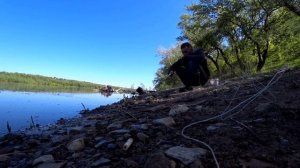 Рыбалка на резинку на реке 2022! Ловля карася весной на Дону!