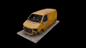 Volkswagen Transporter T5 (RAW 3d scan)