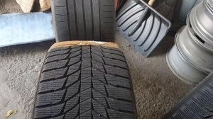 Поставил триангле 275/45/21 на GL