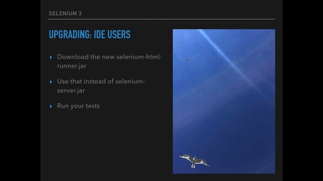 Using Selenium 3 0