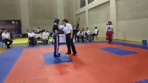 Чемпионат и первенство России по Кикбоксингу. г. САМАРА. Бобков Глеб. 47 кг.