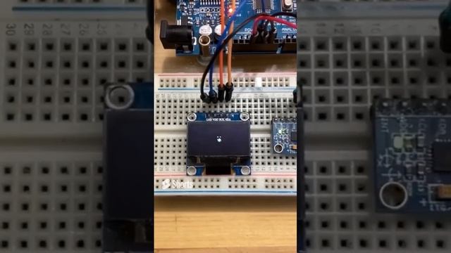 Гироскоп с акселерометром на Arduino