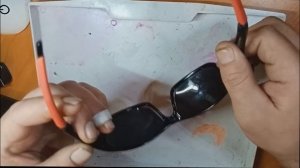 Ремонт поляризационных очков (линзы)