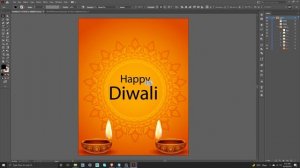 how to make diwali poster for #instagram