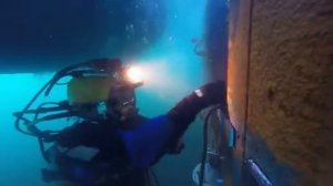 Процесс подводной сварки