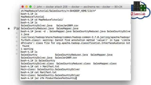 Ejemplo de Hadoop en Docker - 04 - Ejecución del ejemplo смотреть онлайн