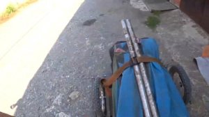 Тележка для байдарки Таймень-3 и других негабаритных грузов