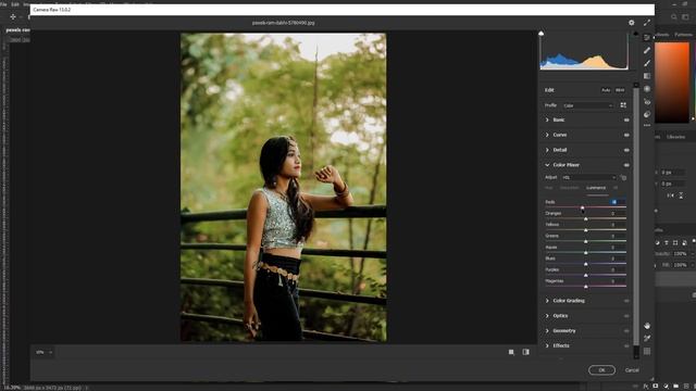 Outdoor Portrait Photography Preset l Photoshop Cine Green Preset XMP Free Download смотреть онлайн