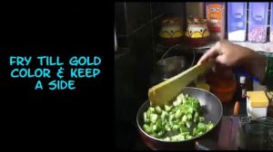 How to Cook Bindi Potato Fry - Dry Type (बिंदी आलू तलाहुआ) .:: by Attamma TV .::