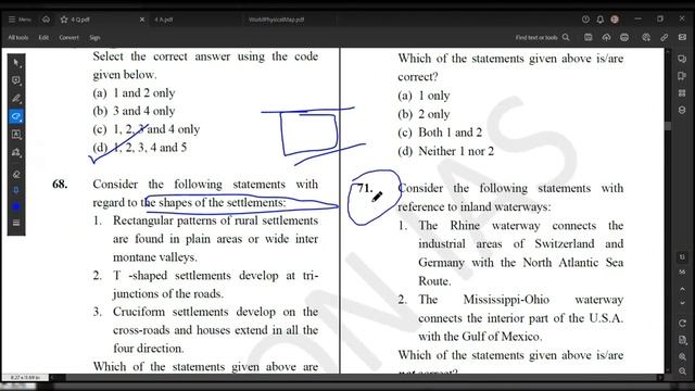 GEOGRAPHY | TEST-4 | Q(55-80) #visionias  #testseries #discussion  #upsc2024 #upscpre  #UPSC