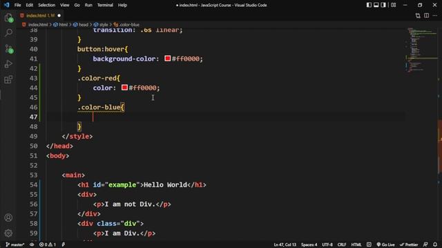 Play CSS Class With DOM
