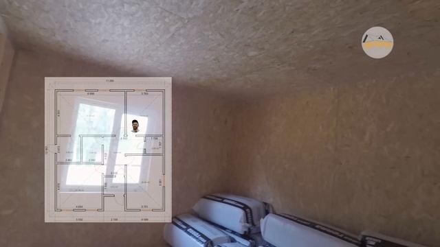 Одноэтажный дом из СИП панелей 140 метров. Обзор, планировка, отзыв заказчика дома из СИП панелей.